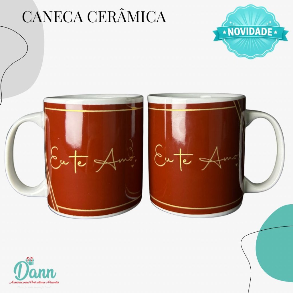 CANECA CERÂMICA REF D89 320ML