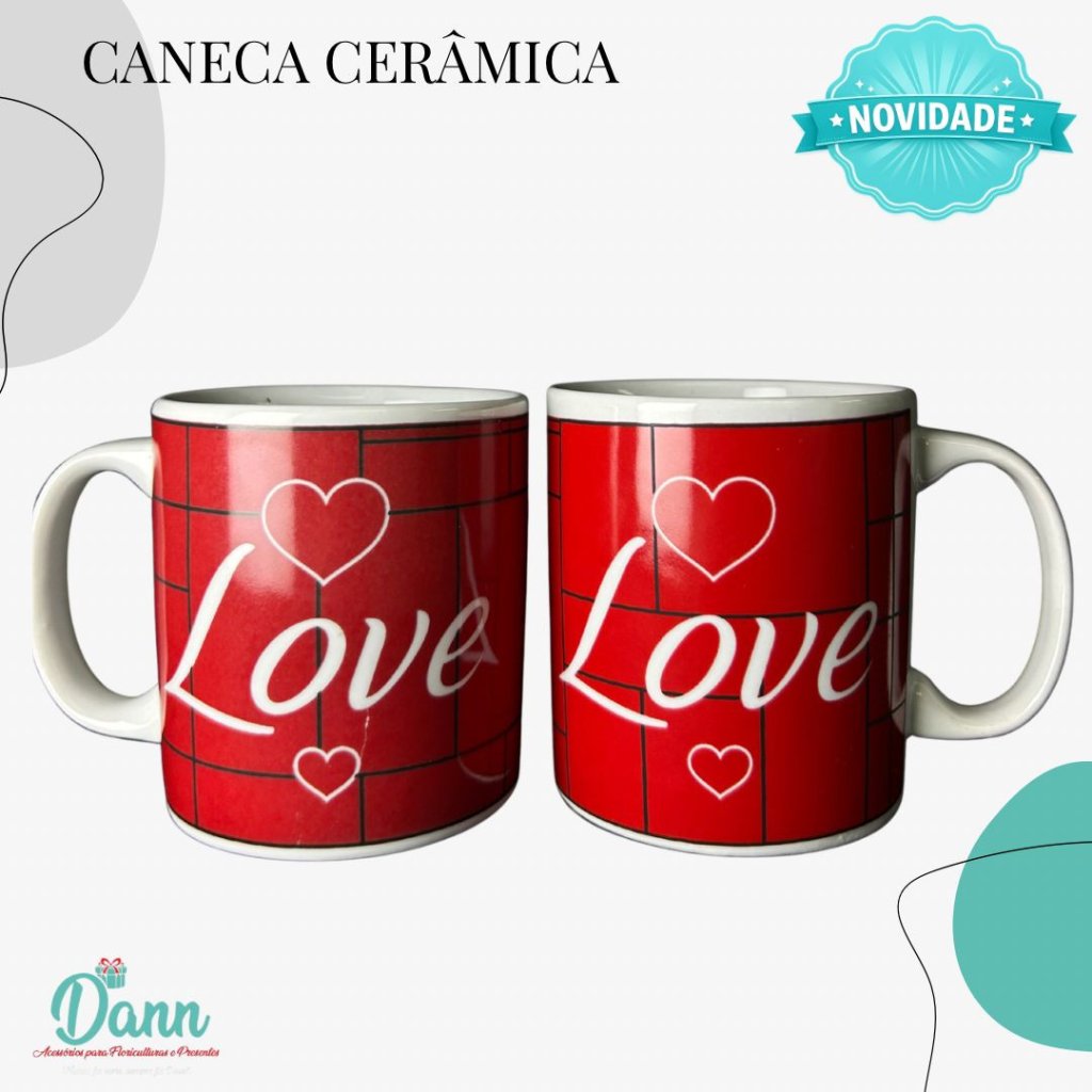   CANECA CERÂMICA REF D77 320 ML