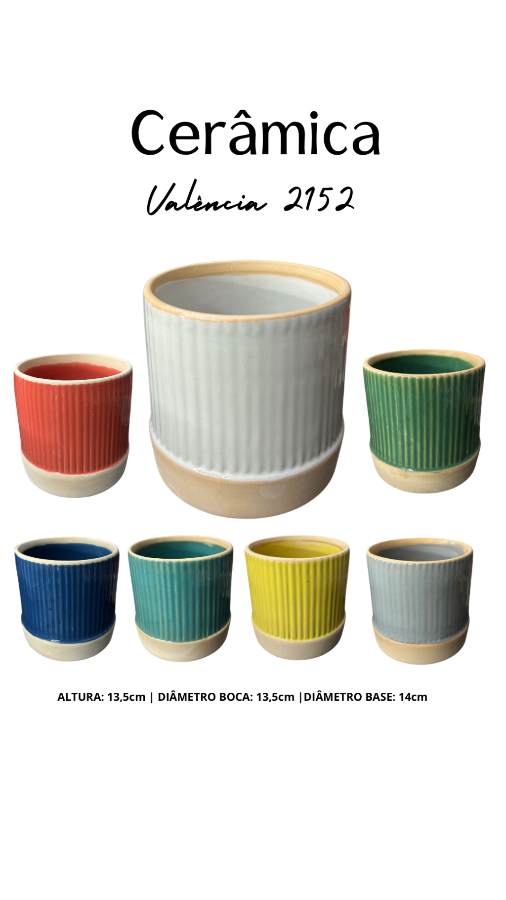 CACHEPO CERAMICA VALENCIA FRISO POTE 12 REF 2152