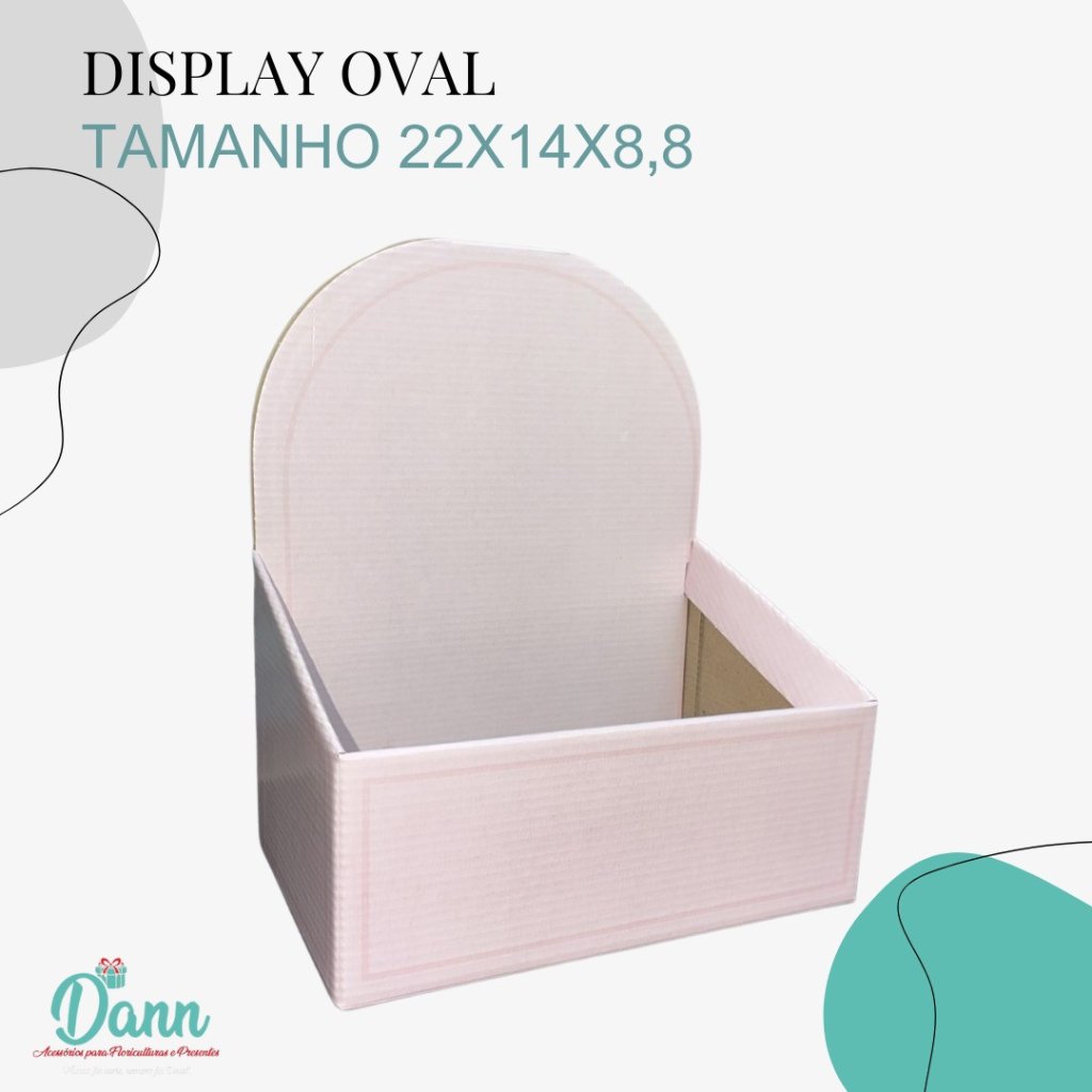 PAPER DISPLAY OVAL M DAN ROSA LIRIS REF 3272