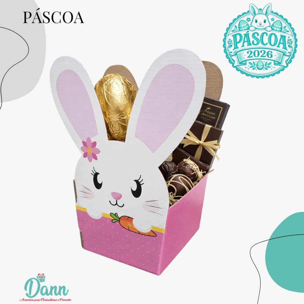 CACHEPO COELHO PAPER ROSA  REF 1768