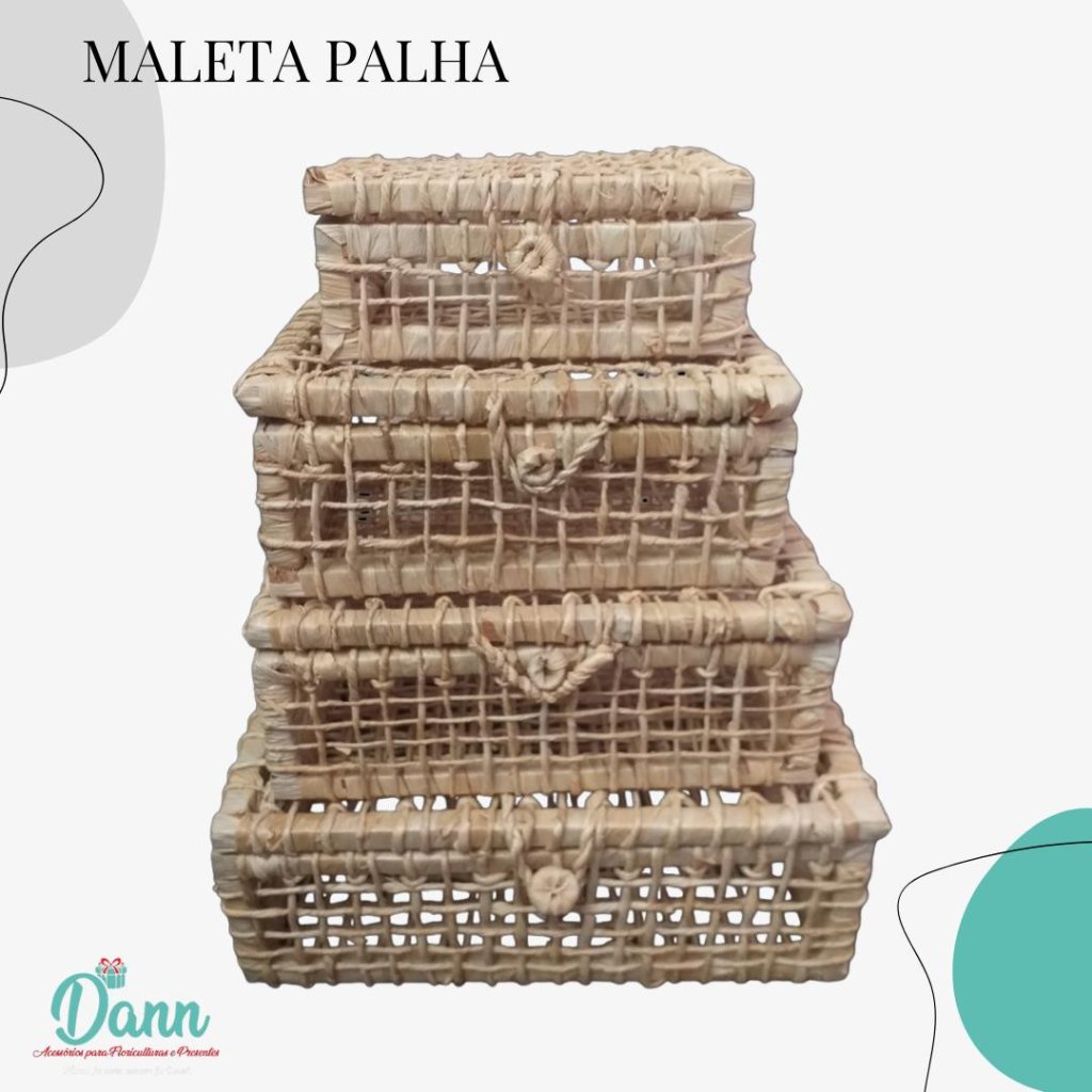 MALETA PALHA 