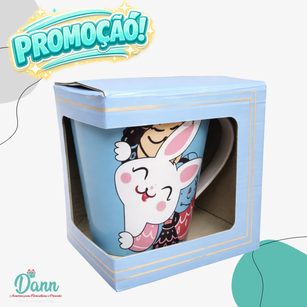 CAIXA PAPER CANECA AZUL CLARO 