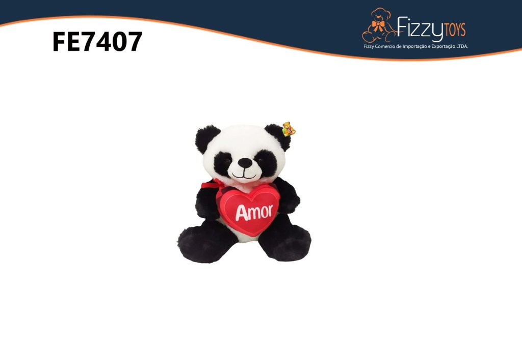 FE7407 PELUCIA PANDA 20CM