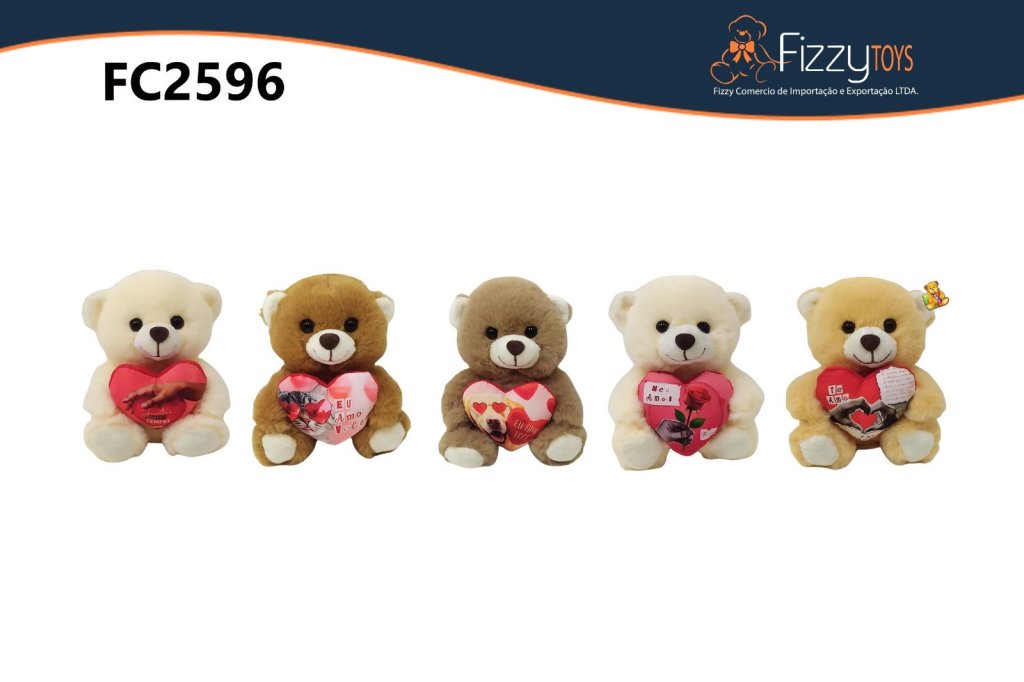 FC2596 PELUCIA URSO 15CM