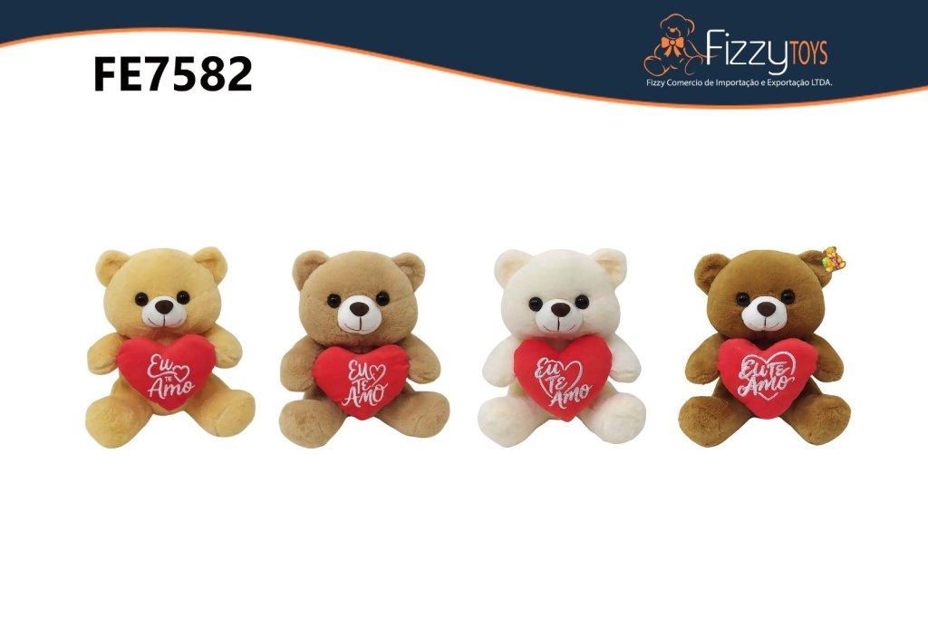FE7582 PELUCIA URSO 25CM