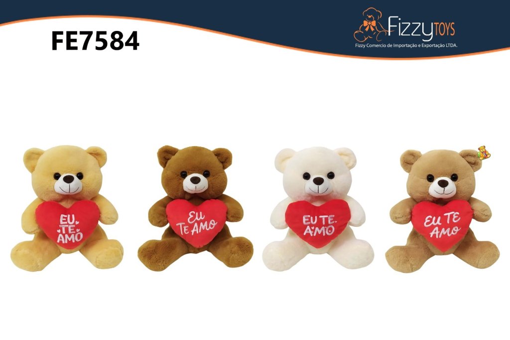 FE7584 PELUCIA URSO 30CM
