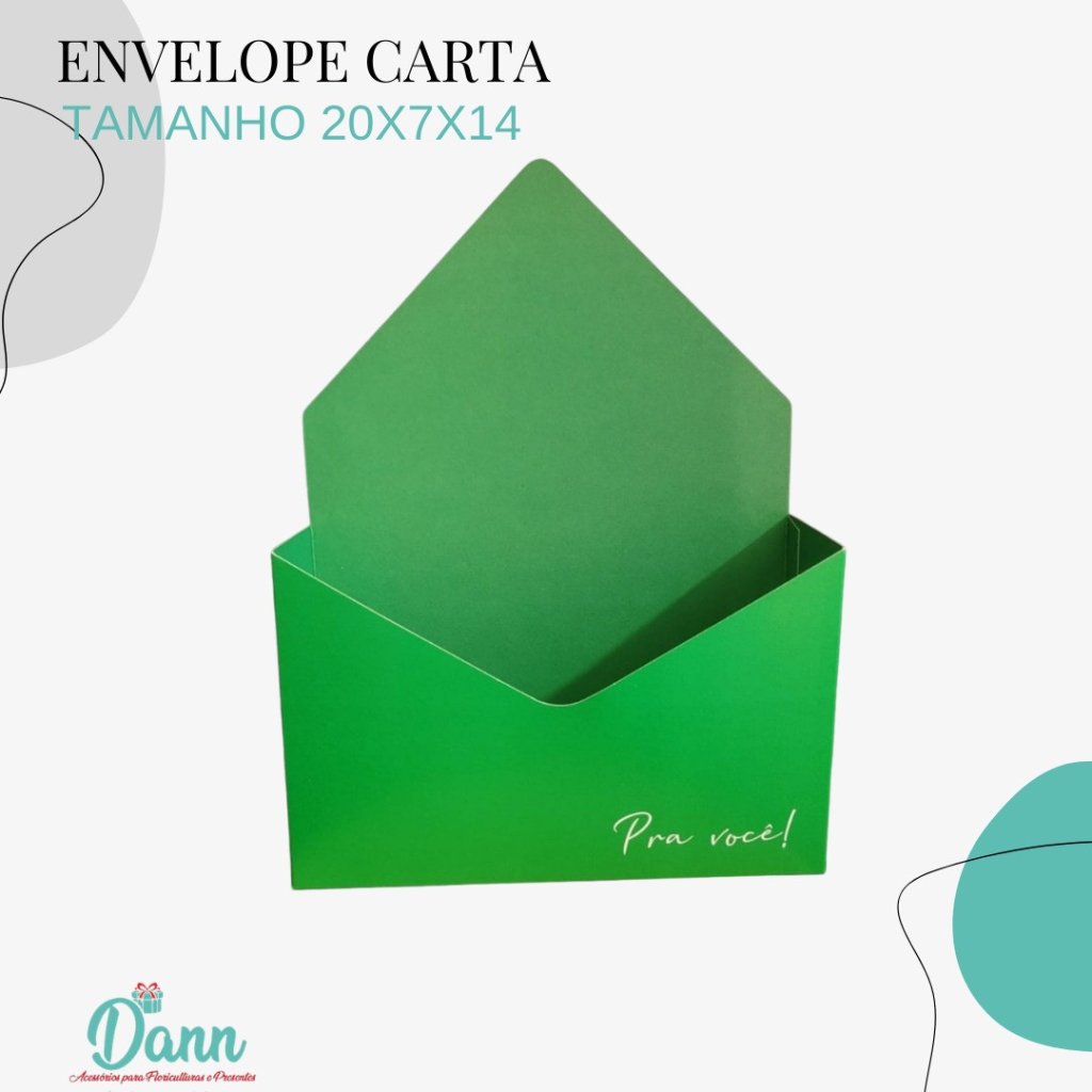 ENVELOPE CARTA PAPER VERDE HK  REF 2496