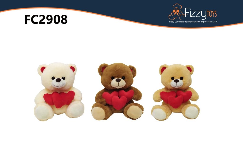FC2908 PELUCIA URSO 25CM