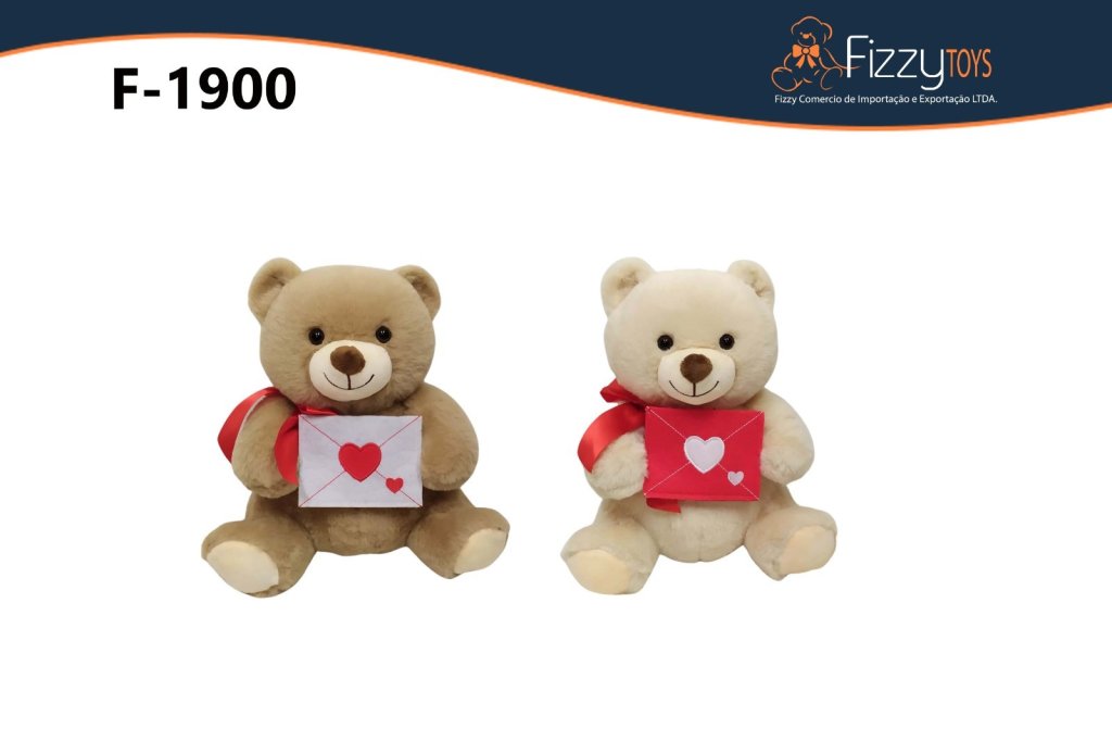 F1900 PELUCIA URSO 28CM