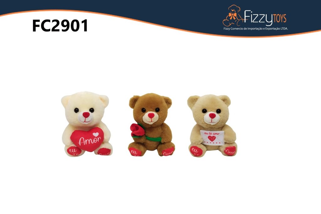 FC2901 PELUCIA URSO 15CM