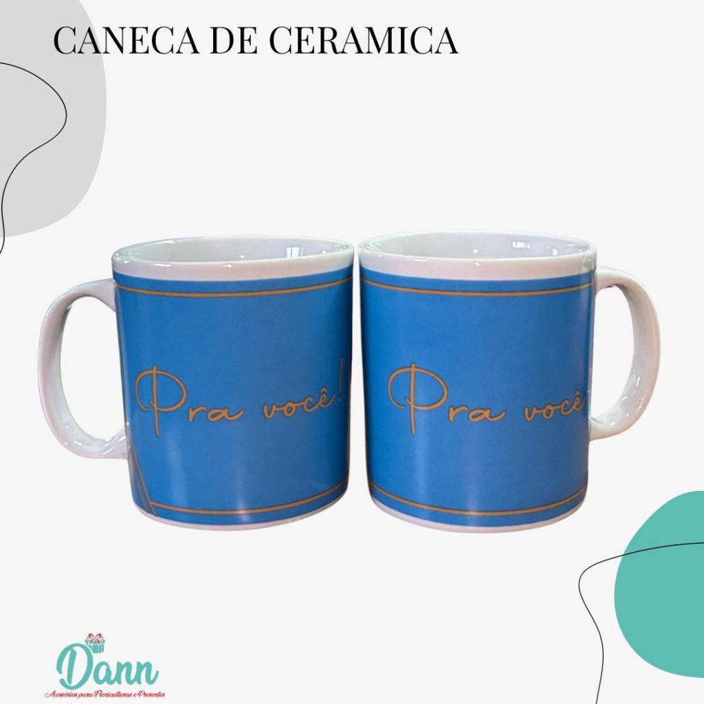 CANECA CERÂMICA REF D76 320ML