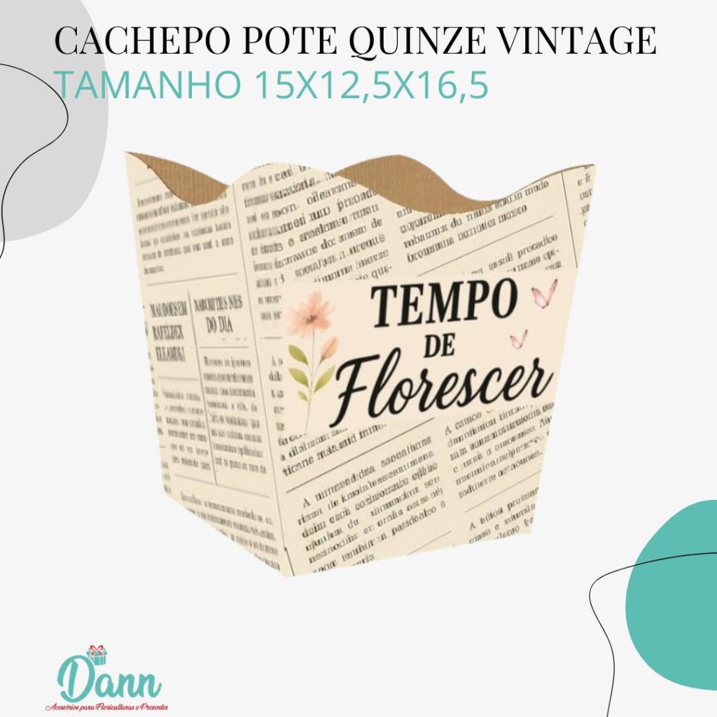 CACHEPO PAPER VINTAGE POTE 15 MOISES C/10 REF 3923