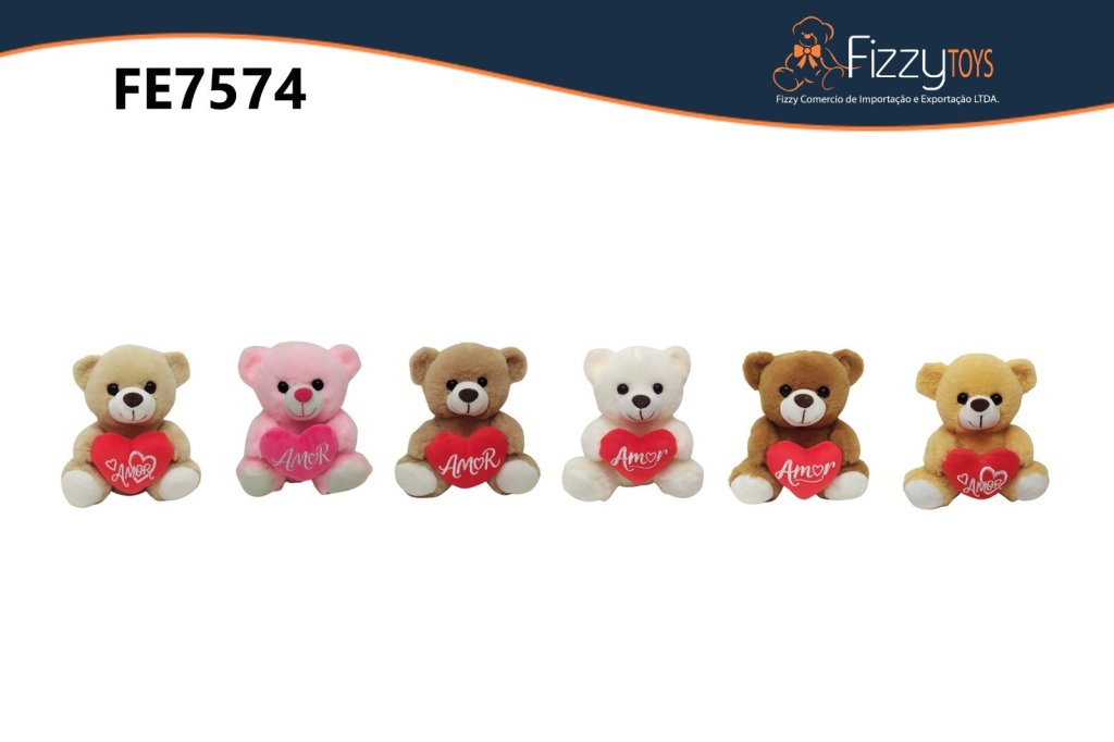 FE7574 PELUCIA URSO 15CM
