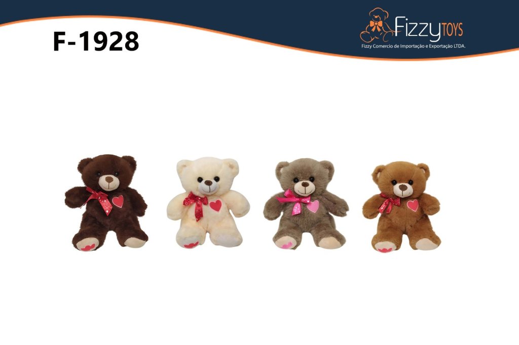 F1928 PELUCIA URSO 23CM
