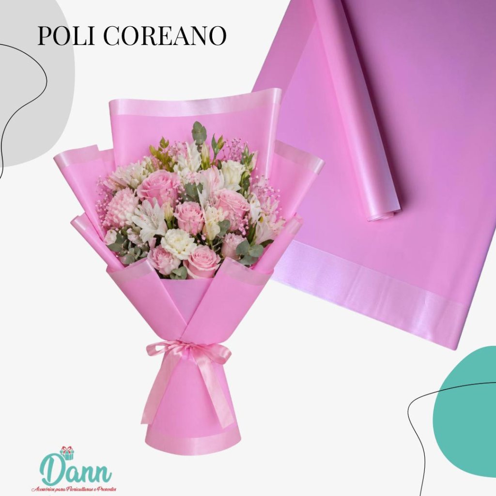 MK2692Z POLI COREANO ROSA C/20 57X57 REF 4149