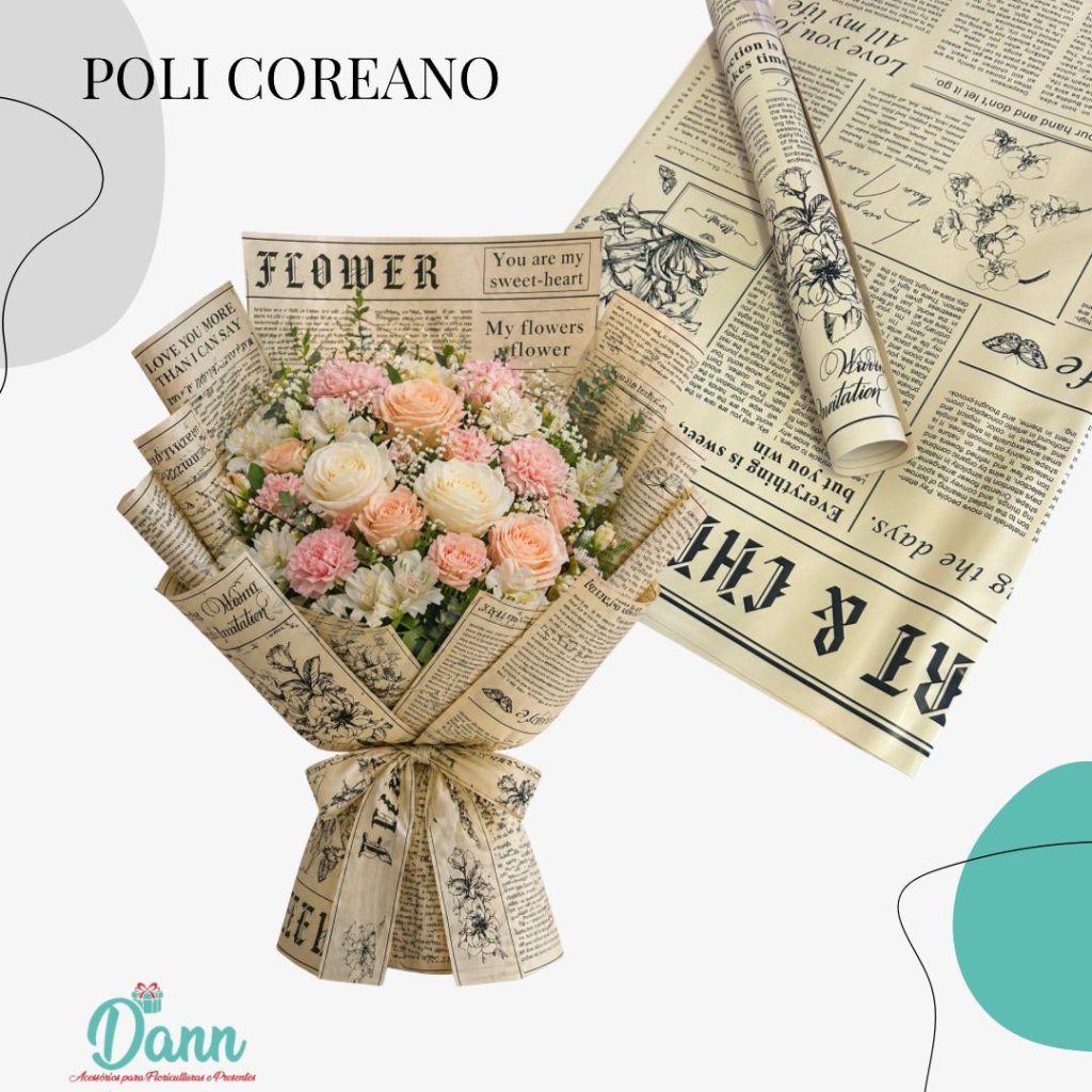 MK263637 POLI COREANO JORNAL KRAFT C/20 57X57 REF 4150