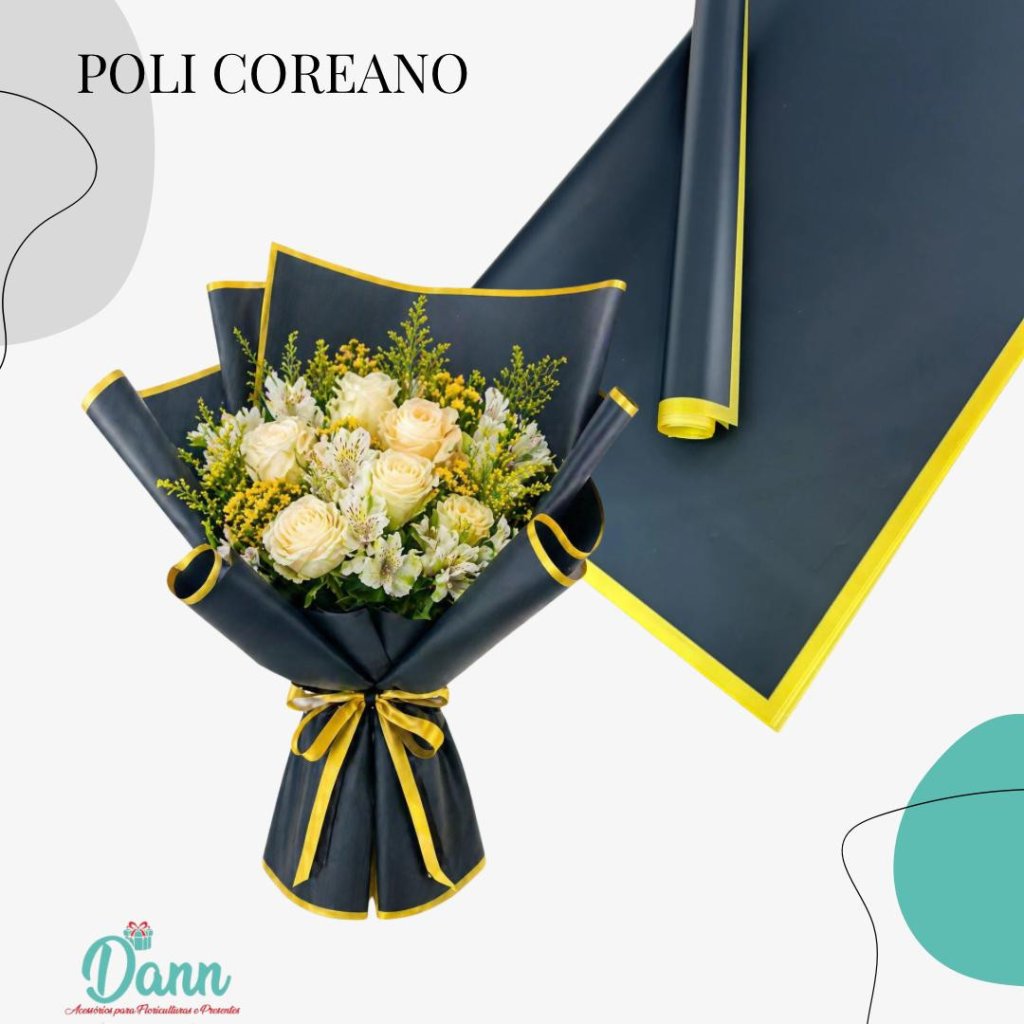 MK263607 POLI COREANO PRETO C/20 57X57 REF 4146