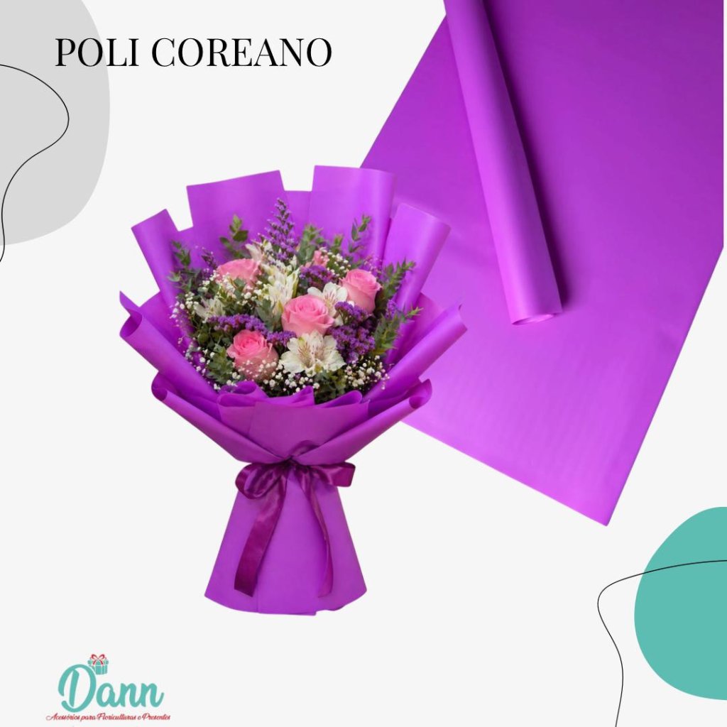 MK263600 POLI COREANO LILÁS C/20 56X54 REF 4151