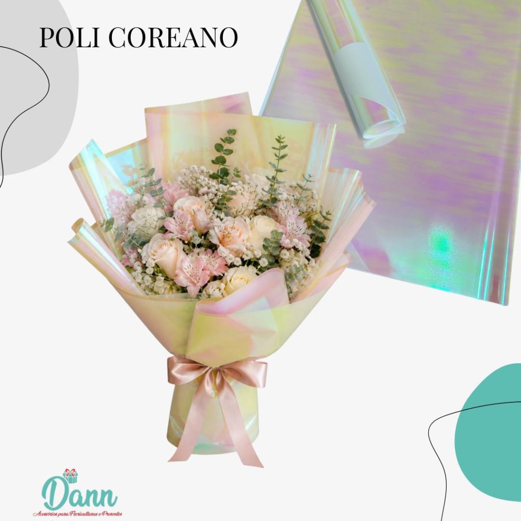 POLI COREANO 58X58 C/20 NACARADO BRANCO REF 3864