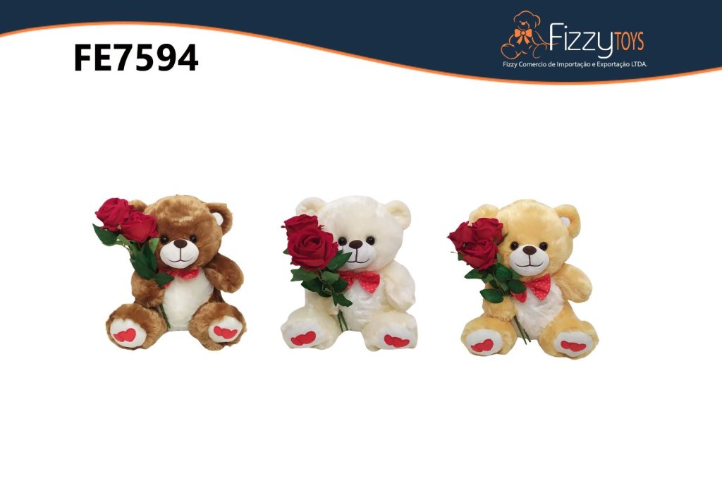 FE7594 PELUCIA URSO 30CM