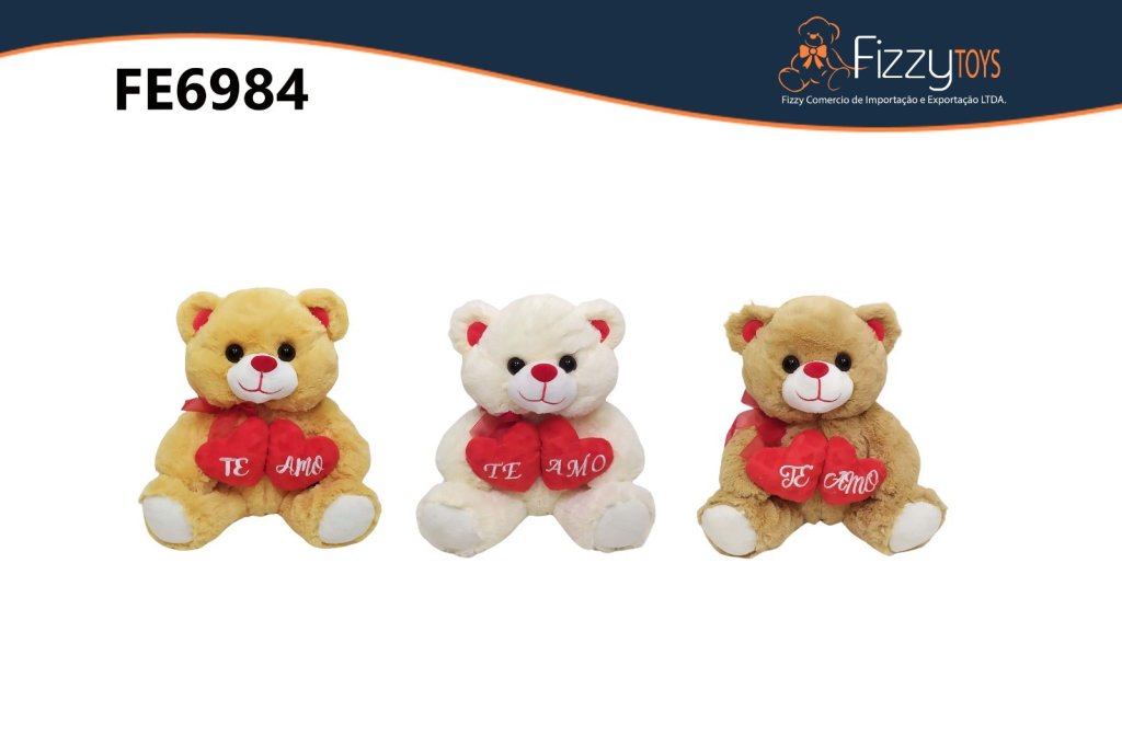 FE6984 PELUCIA URSO 25CM