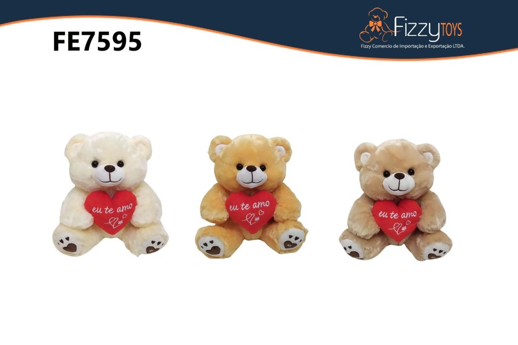 FE7595 PELUCIA URSO 30CM 