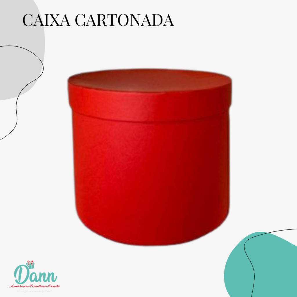 BOX LISA P VERMELHA  17,5X14  REF 360