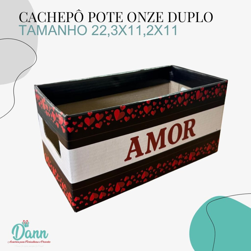 CACHEPO PAPER POTE 11 DUPLO C/1 UNIDADE PAULA REF 4190