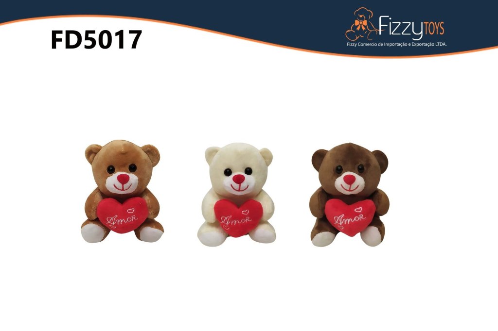 FD5017 PELUCIA URSO 14CM