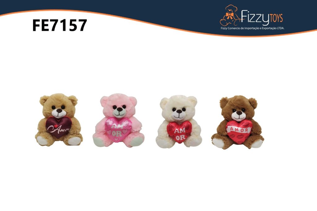 FE7157 PELUCIA URSO 18CM