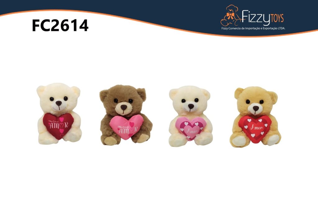 FC2614 PELUCIA URSO 15CM