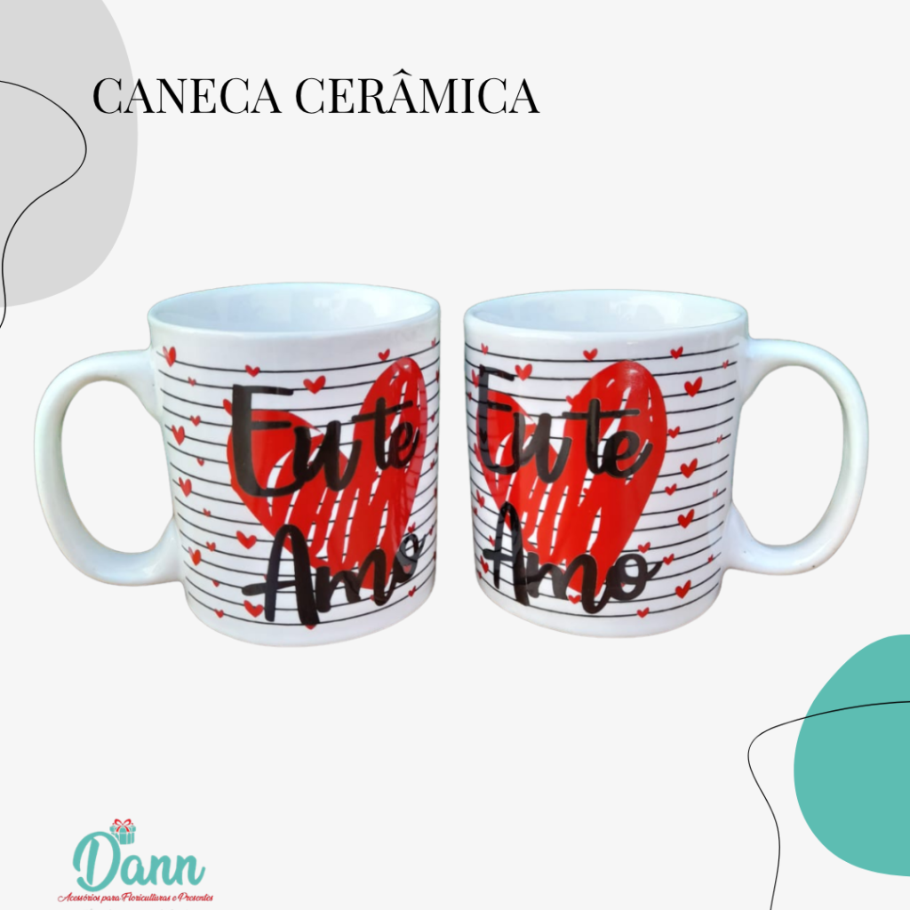 CANECA CERÂMICA REF D13 320ML