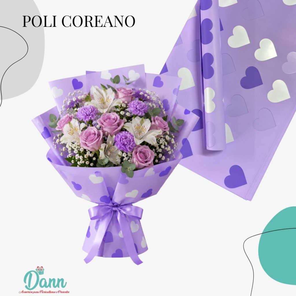 WS1935 POLI COREANO  57X57 C/20 LILAS REF 4291