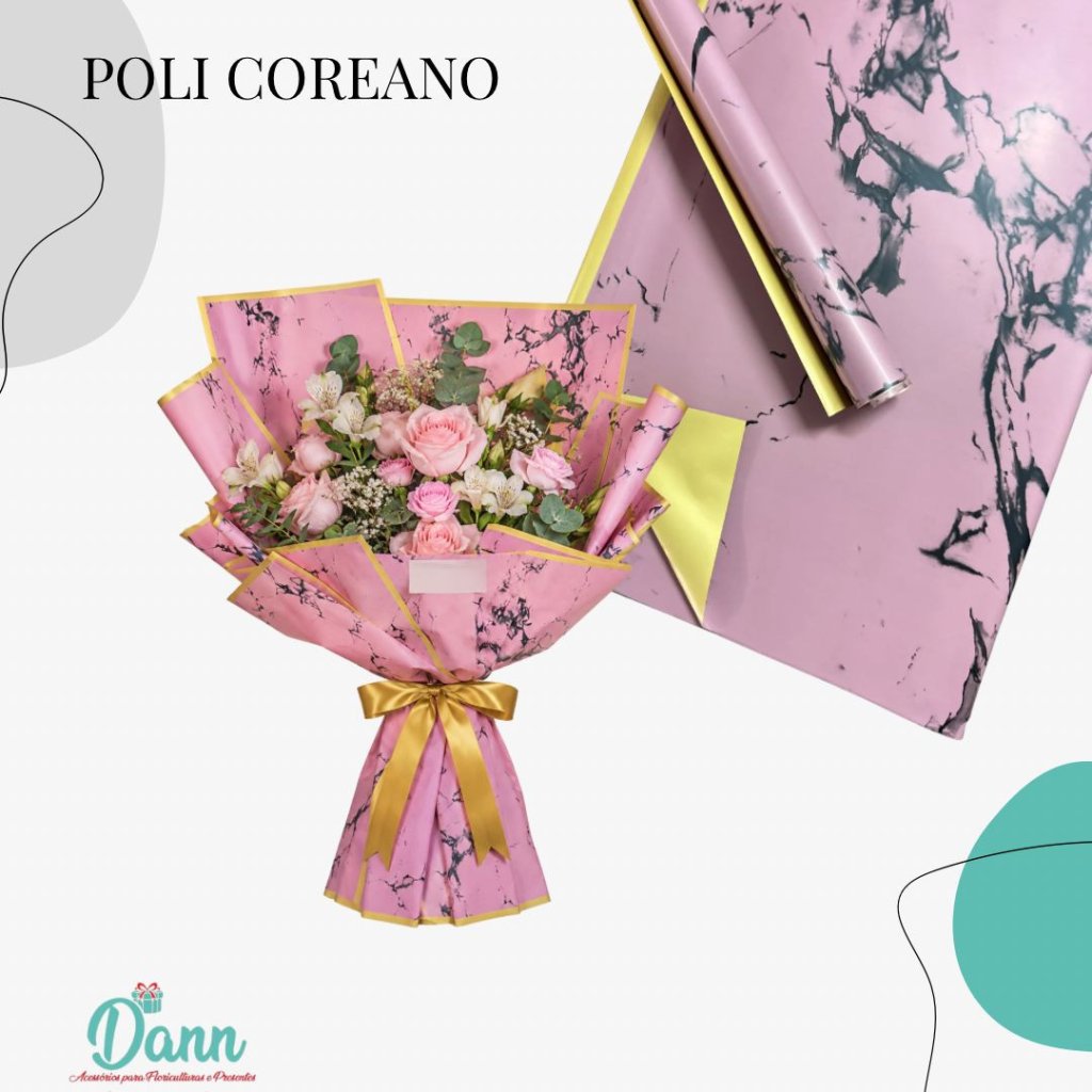 WS1934 POLI COREANO MARMORE ROSA ESCURO  C/20 REF 4034