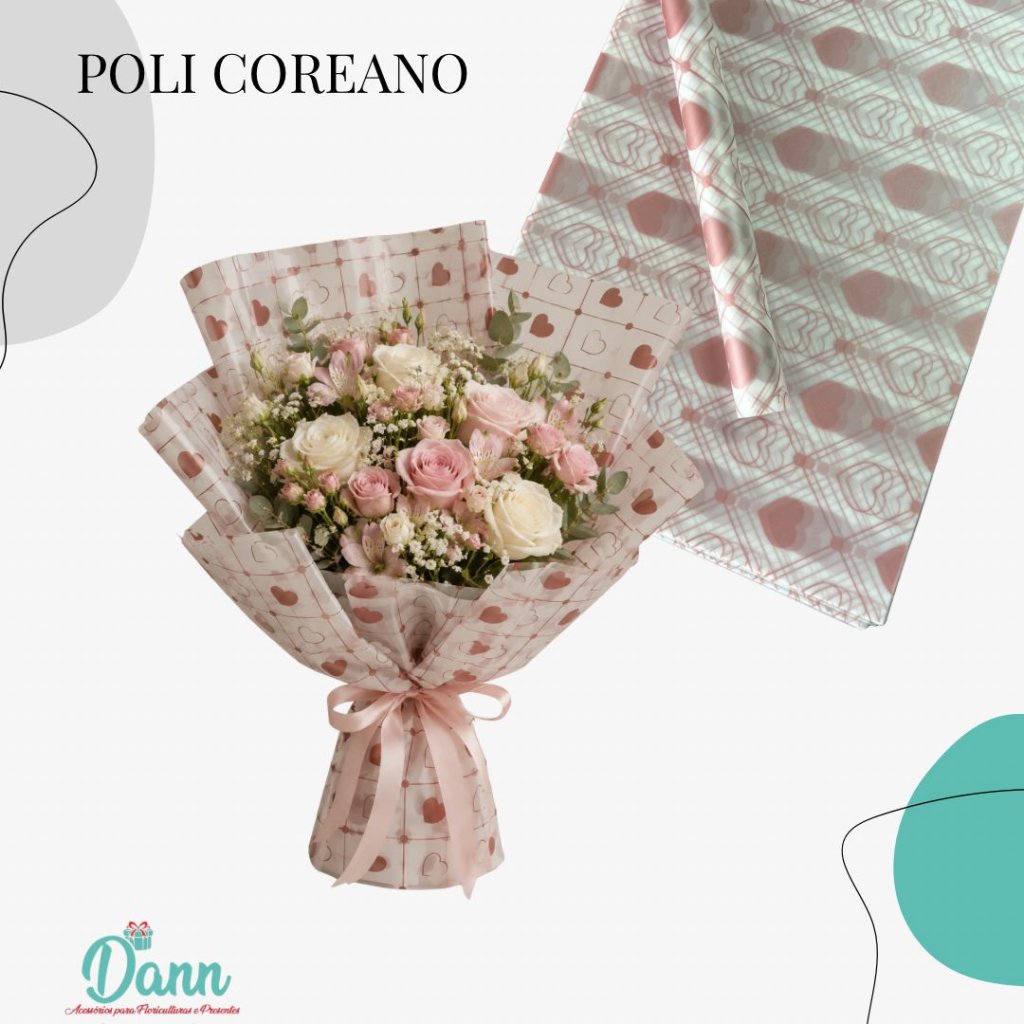 1930 POLI COREANO T 56X56 C/20 ROSE REF 3987