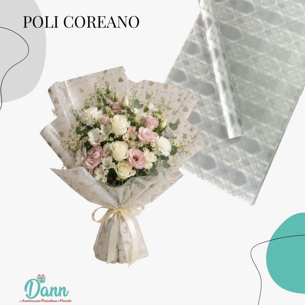 1930 POLI COREANO 56X56 C/20 CINZA REF 3987