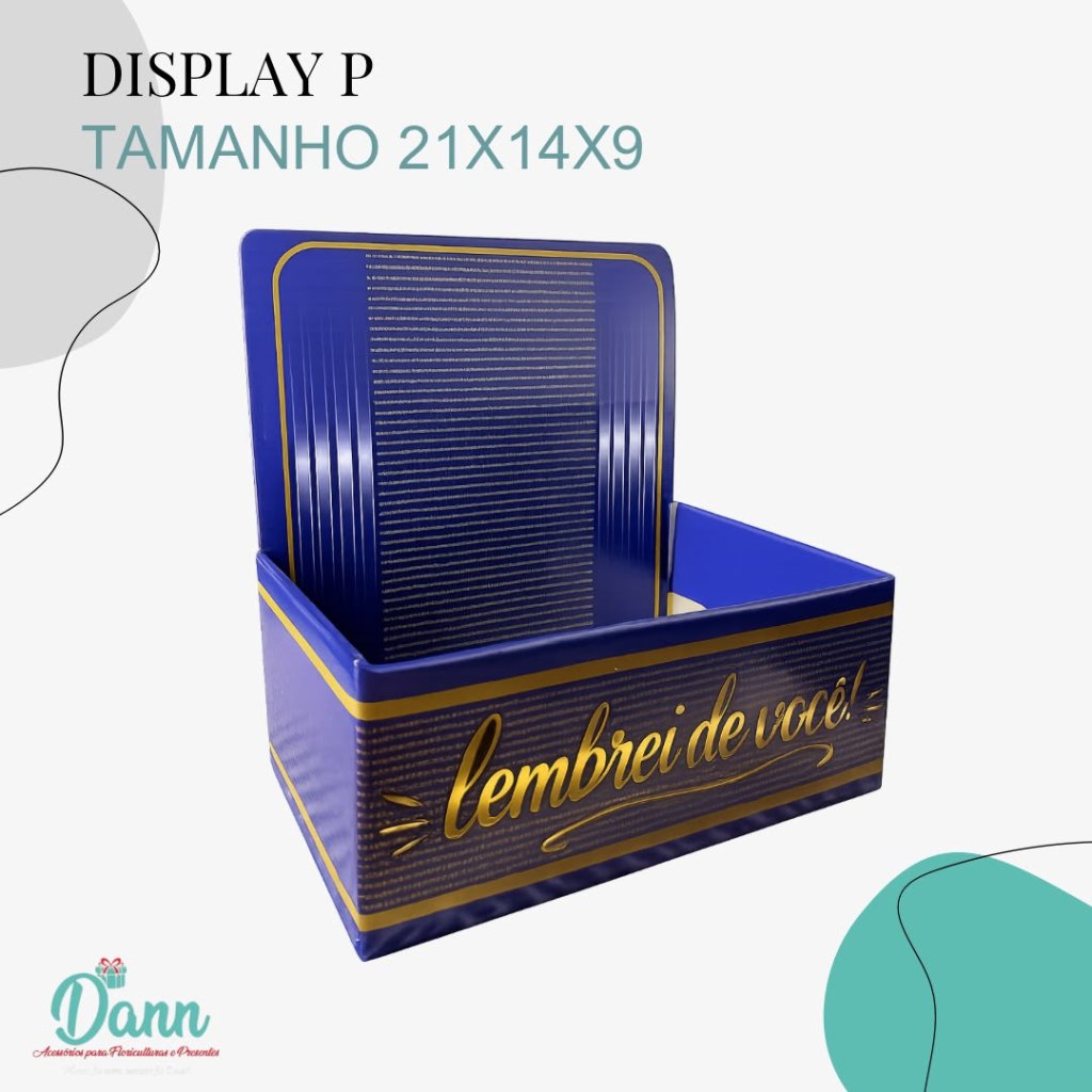 PAPER DISPLAY P DANIEL AZUL REF 4225