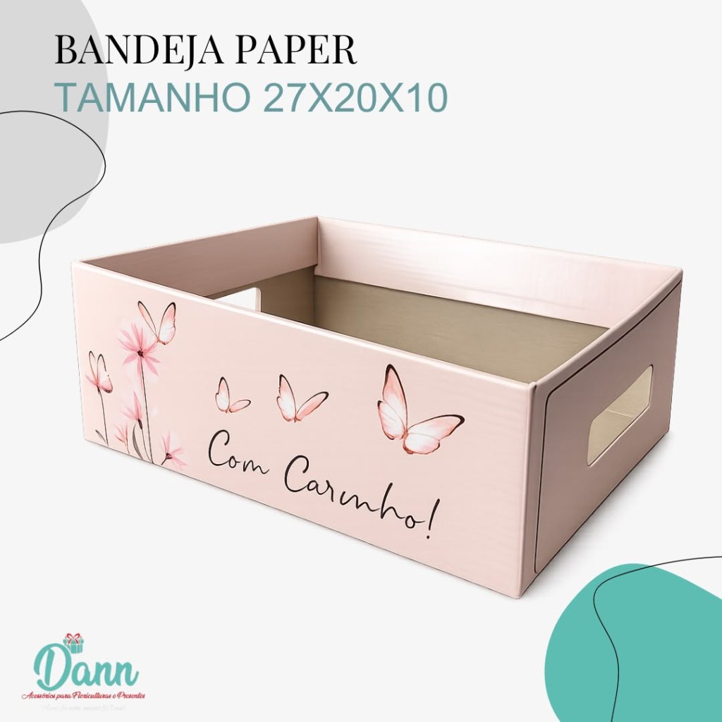 BANDEJA PAPER RETANGULAR ADRIANA REF 4247