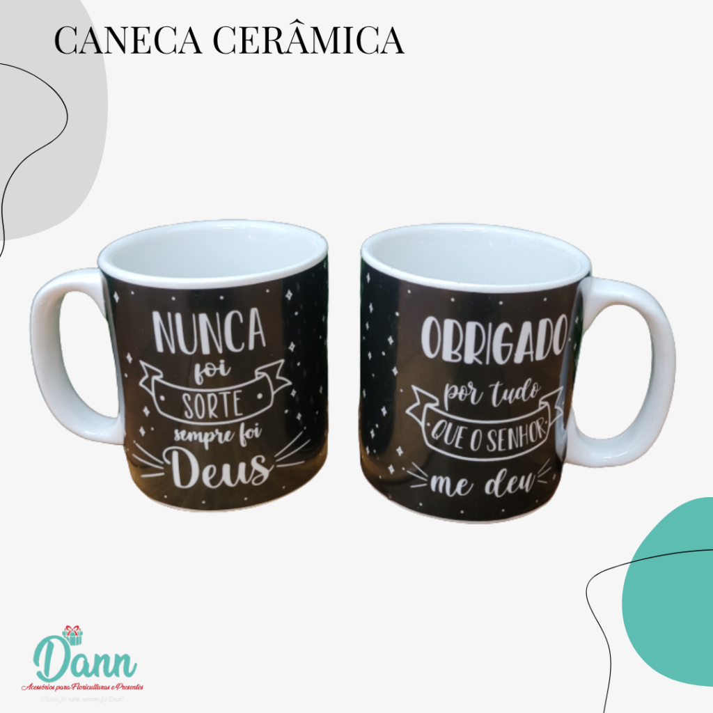  CANECA CERÂMICA REF D31 320ML