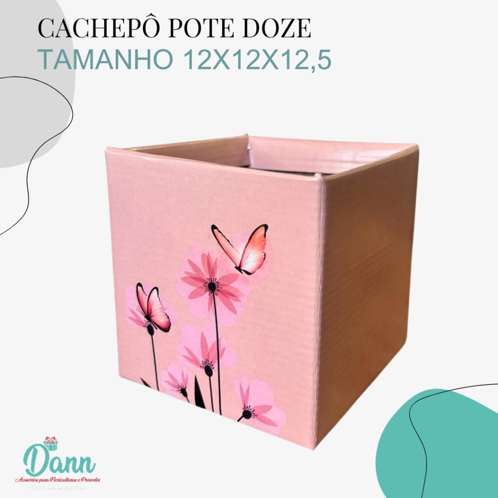 CACHEPO PAPER POTE 12 QUAD ADRIANA C/10 REF 4252