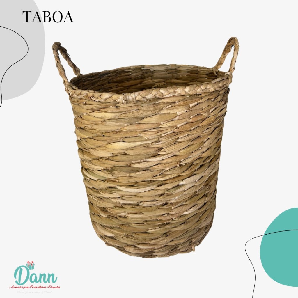 CESTO TABOA BALDE COM ALÇA REF 4509