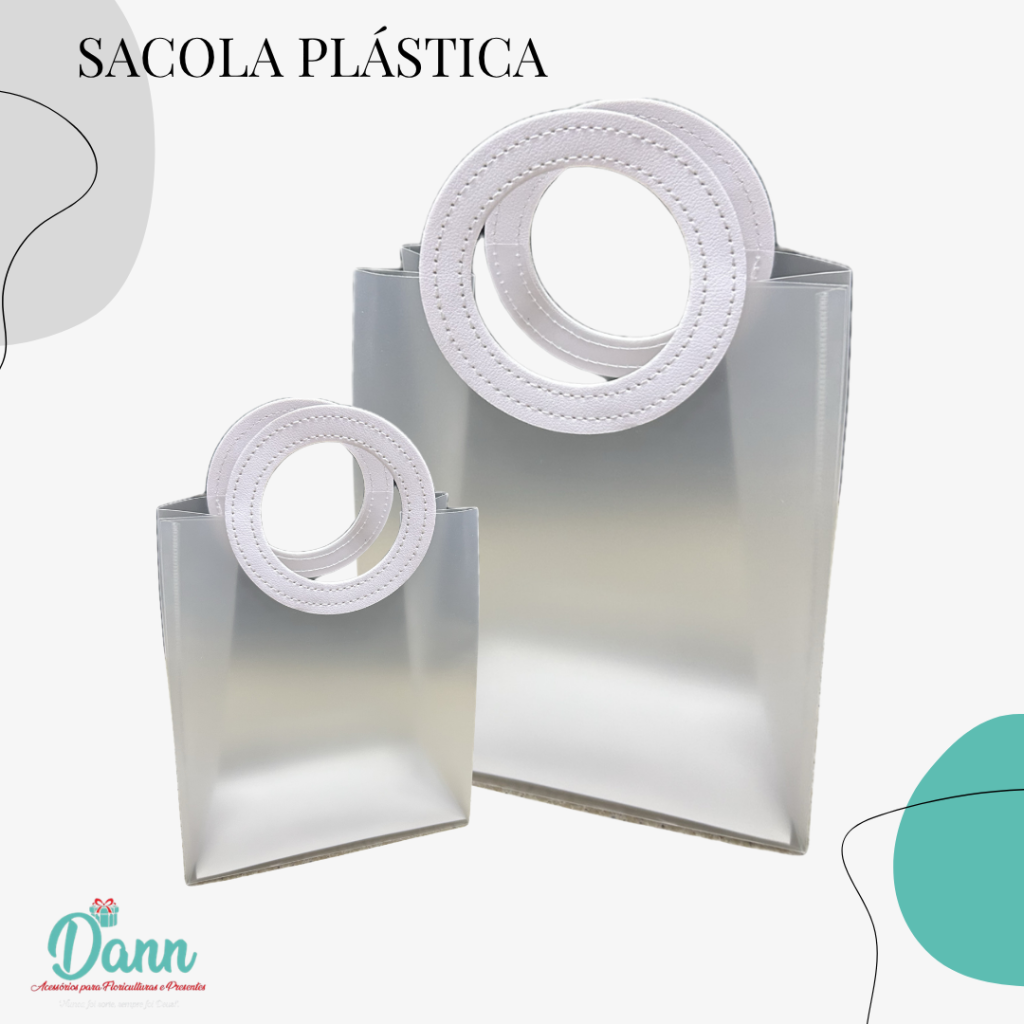 SACOLA FOSCA C/ 1 UNIDADE  BRANCO