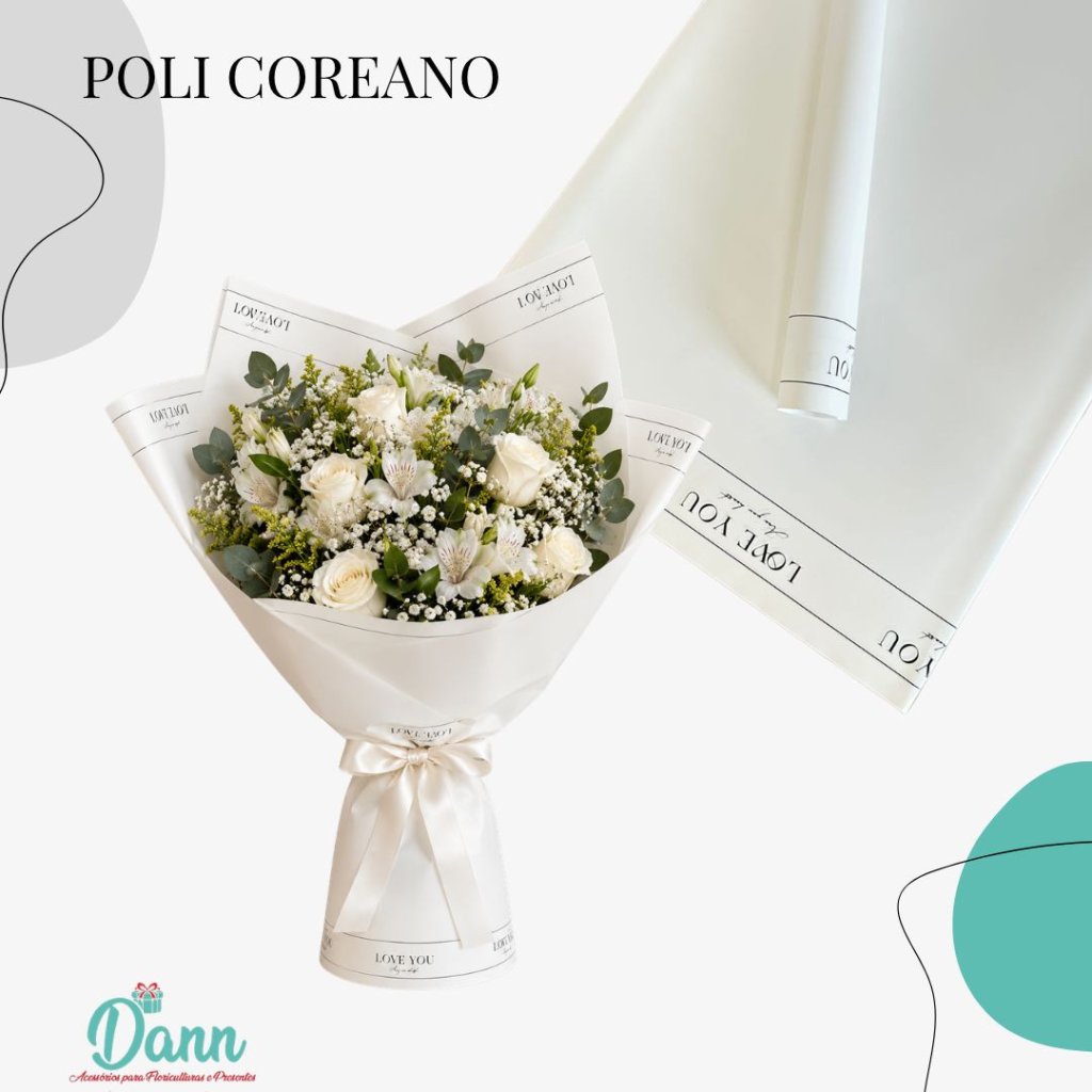 VM0964-4 PPL EMB P/ FLOR COREA BRANCO 58X58 C/20  REF 4770