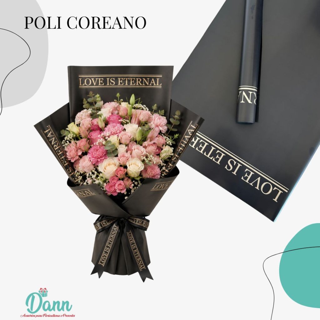 VM0921-3 PPL EMB P/ FLOR COREA PRETO 58X58 C/20 REF 4778