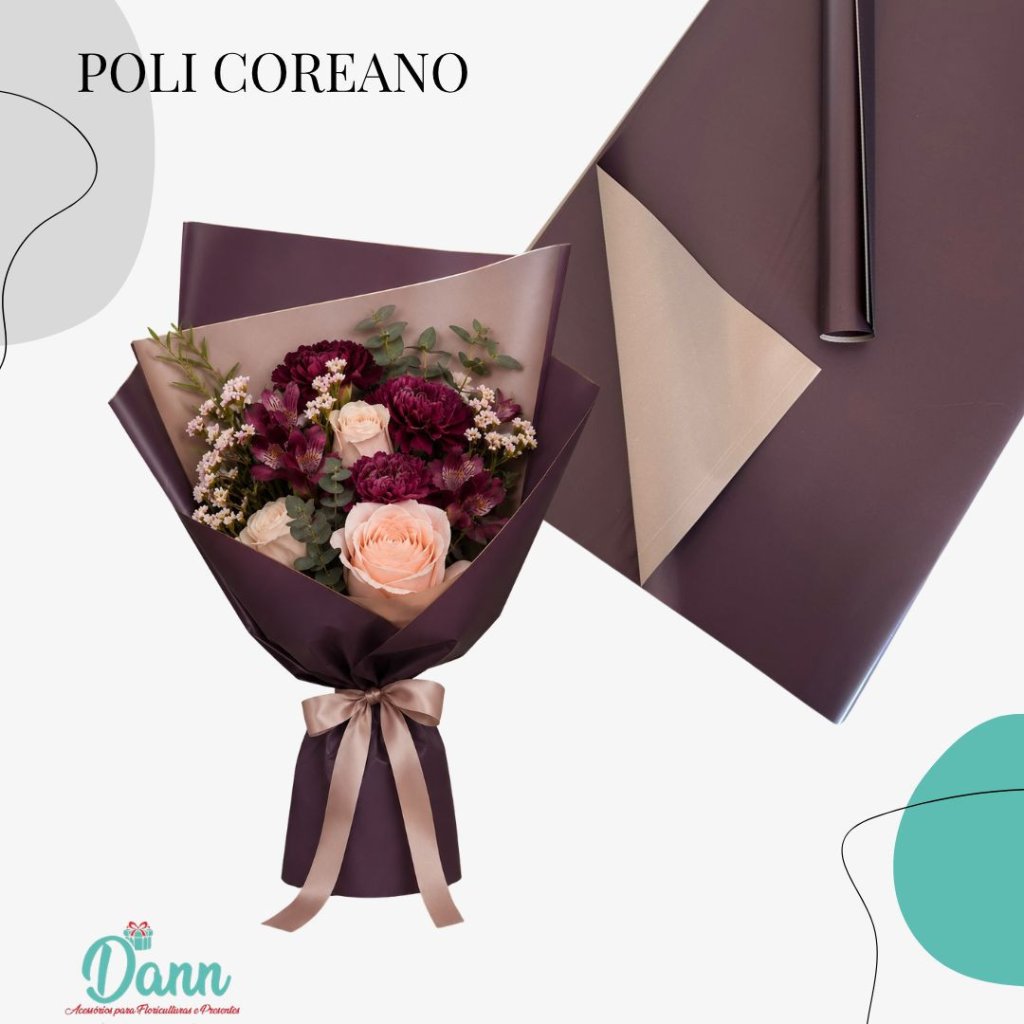 VM0822-5 PPL EMB P/ FLOR COREA MARSALA/ROSE 58X58 C/20  REF 4760