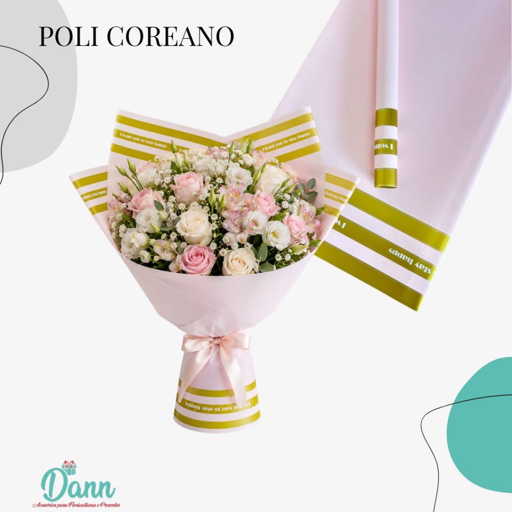 VM0923-4 PPL EMB P/ FLOR COREA ROSA/DOURADO 58X58 C/20  REF 4782