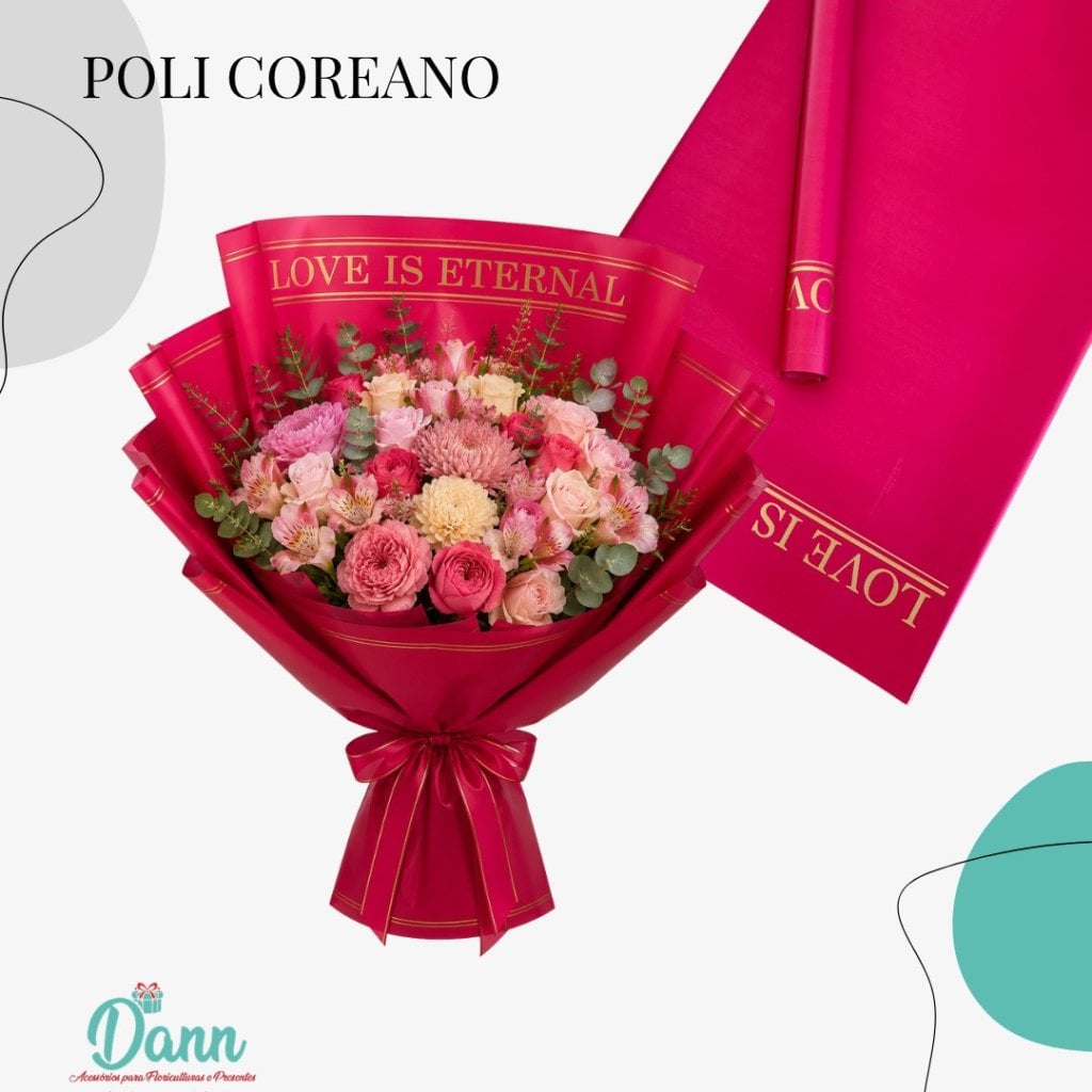 VM0921-2 PPL EMB P/ FLOR COREA VERMELHO 58X58 C/20    REF 4777