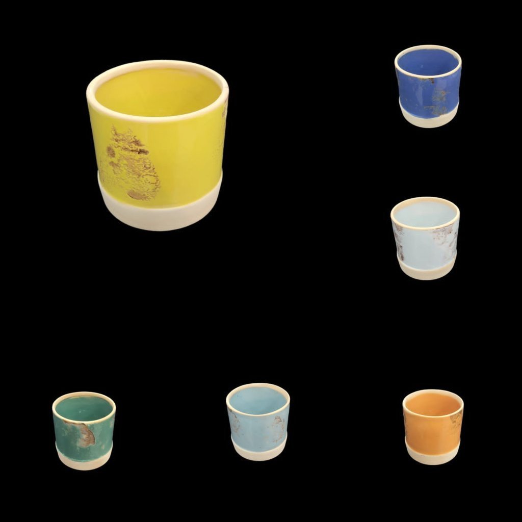CACHEPO CERAMICA BARCELONA LISO POTE 12 REF 2147