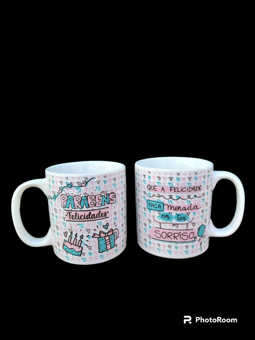 CANECA CERÂMICA REF D6 300ML